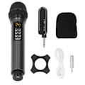 Miniatyrbillede 1 af 8: Karaoke håndholdt mikrofon frekvensmodulation efterklang Bluetooth mikrofon til møde fest
