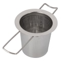 Miniatyrbillede 1 af 7: Rustfrit stål mesh te infuser metal kop si Foldeligt filter med låg
