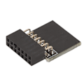 Miniatyrbild 7 av 8: TPM 2.0 Module 2x7P 14 Pin 2mm Space Safe Stabil Performance MSI TPM 2.0 Module for Win System Protection