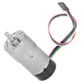 Pikkukuva 3 / 4: JGB373530 DC12V Enkooderi Metallivaihdemoottori Nopeuden Alennus Suuri Vääntö Enkooderi Vaihdemoottori 30RPM