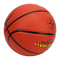 Miniatyrbillede 5 af 8: Indendørs og udendørs basketbolde i gummi, størrelse 7, svedafvisende greb, ungdomskonkurrence, træningsbasketball, brun