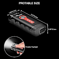 Miniatyrbilde 2 av 5: Sykkellys, Kraftig 2400 Lumen, 4400mah, Sykkellys Frontlys USB Oppladbar LED Frontlykt Lampe, 4 Lysmoduser, Vanntett IP65 For Camping