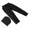 Miniatyrbillede 7 af 8: Kvinder Fitness Joggers Nylon Hurtigttørrende Snørelukning Løbe joggingbukser Sort M