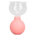 Miniatyrbillede 4 af 8: Glas silikone kop til cupping terapi med vakuumsug til ansigtshudpleje - Model 5