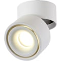 Pikkukuva 1 / 5: 10W LED-kattospotit kattovalaisin, säädettävä lampun rungon kulma, säädettävät kattospotit, LED-kattovalaisimet, 10x10x10cm (valkoinen-4000k) -J