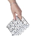 Miniatyrbild 4 av 5: Silver Crystal Makeup Brush Holder