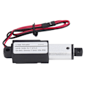 Miniatyrbillede 2 af 8: Elektrisk mikro lineær aktuator Aluminium ABS jævnstrømsforsyning Mini Motion aktuator til landbrugsmaskiner 12V 17.5mm 0.7in
