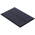 Miniatyrbillede 2 af 8: 1,8 W 5,5 V Mini solcellepanel modul PET sol laminater DIY til lys legetøj oplader 123x83MM