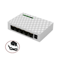 Miniatyrbild 1 av 5: 1000m Desktop-nätverk Switch Rj45 Ethernet 5 Port Hub För Dator Hem Monitor