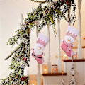 Miniatyrbild 4 av 5: Julstrumpor Barnpresent Godispåse Jultomte - Strumpor Hängande Julgransprydnad