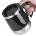 Miniatyrbild 5 av 8: Rostfritt stål automatisk blandningsmugg bärbar elektrisk självomrörande mjölk kaffemugg för hemmakontor