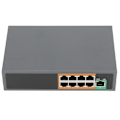 Miniatyrbild 2 av 8: POE-switch 9 portar 100V till 240V Gigabit Ethernet-adapter för IP-kameror CCTV-säkerhetssystem Trådlös APEU-kontakt