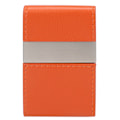 Miniatyrbild 1 av 8: Dubbelöppen visitkortshållare i rostfritt stål Case Case(orange)