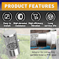 Miniatyrbillede 2 af 5: Indsugningssi Mesh Filter Kompatibel med Livewell Pumpe