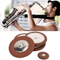Miniatyrbilde 5 av 8: 26 stk Multi Størrelse Sax Lær Pads Erstatningssett for Altsaksofon