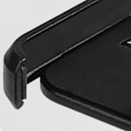 Miniatyrbilde 7 av 8: Sykkeltelefonholder i aluminiumlegering, roterbar, utendørs mobiltelefonstativ for motorsykkel, elsykkel, sykler uten lading, svart stativ