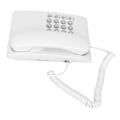 Miniatyrbilde 7 av 8: Skrivebordsmontert telefon med siste nummer-valg, P/T-modus, ledning, fasttelefon for hjem og hotell