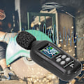Miniatyrbillede 3 af 5: Bærbar Digital Lydniveau Måler 35db-135db Decibel Måler LCD Display Digital Lydniveau Måler Monitor