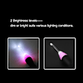 Miniatyrbild 5 av 6: 9 i 1 USB uppladdningsbar LED Light Up Weave Virknålar Set med rosa case