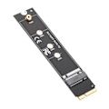 Miniatyrbilde 3 av 8: SSD-adapterkort M2 SATA for OS X 2012 SolidState-harddisk Riser-kort A1465 A1466