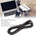 Miniatyrbilde 3 av 6: USB C til USB C magnetisk ladekabel 6,6 fot PD 100 W hurtiglading 10 Gbps USB C magnetisk kabel med LED-indikatorlys