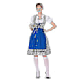 Pikkukuva 5 / 5: Kuuma naisten Oktoberfest Dirndl -mekkoasu - Baijerin karnevaalijuhlapuku (Hinnanlasku!) M Sininen