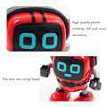 Miniatyrbild 3 av 8: DIY Robot Leksak Mini Robot Dra Tillbaka Inertia Snurrande Topp Pussel Robot Tidig Utbildning Leksak för Ålder Över 6 År Gamla Barn