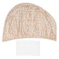 Miniatyrbillede 1 af 8: Elastisk Sofaovertræk Couch Slipcover Møbelbeskytter til Stueindretning Lysebrun 1 Personers
