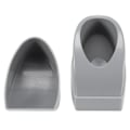 Miniatyrbillede 7 af 8: Fransk Dip Nail Container Smile Line Maker Fransk Nail Art Guide Manicure Tools Grå