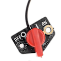 Miniatyrbillede 4 af 5: 1 stk. On-off En-leder Motor Stopkontakt Passer Til Robin Switch Btl-ey20