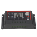 Miniatyrbillede 5 af 8: LCD Solar Charge Controller 5V /2,5A Dual USB PWM cellepanelregulator Automatisk identifikation 12V 24V50A