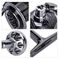 Miniatyrbillede 8 af 8: Hele metal letvægts foldbar rocker arm saltvands spinningshjul fiskehjul tilbehør værktøj RA3000