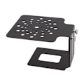 Miniatyrbild 7 av 8: Kaffemaskin vågställ i rostfritt stål höjdjusterbar läckagedesign kaffevågställ för hem bar svart
