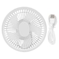 Pikkukuva 1 / 8: Ulkoilma yövalo kattotuuletin 2 in 1 kannettava USB-lataus LED-tuuletin kotiin autoon toimistoon pöydälle retkeilyyn matkustamiseen valkoinen