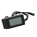 Miniatyrbillede 2 af 8: Elektrisk cykel LCD-display meter Vandtæt 5pin stik Cykelkonverteringsmeter til Bafang-controller 24‑48V