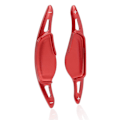 Miniatyrbilde 3 av 5: Aluminiumslegering Paddle Shifter Forlengelse Erstatning kompatibel med G Chassis G20 G22 G30 G32 G11 G01 G02 G05 G06 G29 G80 G82 F90 Rød
