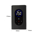 Miniatyrbilde 2 av 4: Bærbar elektrisk luftkompressor med trykkmåler og LED-lys, USB oppladbar strømbank - automatisk avstenging, 150psi, 4000mAh