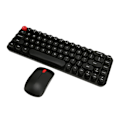 Pikkukuva 6 / 8: Wireless Keyboard Mouse Combo Mini Kannettava Retro Silent 2.4G Langaton 68 Keys Office Keyboard Mouse Set Musta