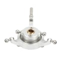 Miniatyrbild 7 av 8: RC helikopter Swashplate Set Aluminiumlegering Cross Plate för Fly Wing FW200 RC helikopter Silver