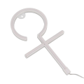 Miniatyrbillede 6 af 8: Pige Neon Lys LED Natlampe Pink Belysning Soveværelse Dekorativ Natlampe til Feriefest Gaver