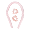 Miniatyrbillede 1 af 8: Varmefri hårkrøller Ingen varmekrøller Pandebånd DIY Naturligt sovende hår Curling Styling Tool Pink