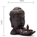 Miniatyrbillede 2 af 5: Røgelsesbrænder med Tilbageløb, Keramisk Røgelsesbrænder til Hjemmet (Buddha Røgelsesbrænder)