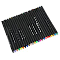Pikkukuva 4 / 8: 24 Fineliner- set 0,4 mm ohut kärki 24 väriä akvarellimuotoilu mikroviivakynät Precise Control marker -kynät