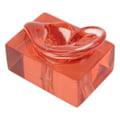Miniatyrbild 8 av 8: Höger öronmodell transparent röd akryl robust vattentät hög simulering öronvisning modell