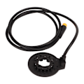 Miniatyrbillede 8 af 8: Elektrisk cykel pedalassistanssensor Anti Slip Sensitive Elektrisk cykel Dual Hall Sensor med Vandtæt Interface 36V 48V