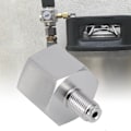 Miniatyrbillede 3 af 8: Soda Vand CO2 Adapter Mini Regulator Hjemmelavet Øl Corny Keg 3/8‑24UNF til 6ACME‑6G