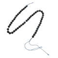 Miniatyrbilde 8 av 8: Tiger Eye Stone String Dekorativt Armbånd Anheng for DIY Håndverk Pynt 8mm Diameter Perle