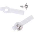 Miniatyrbillede 5 af 5: 100-pak vandtætte silikone monteringsbeslag Clips til 12 mm brede LED Strip lys, LED Strip Clips tilbehør