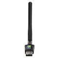 Miniatyrbilde 4 av 8: USB Wifi Adapter Mottaker Antenne Ethernet 600Mbps 2,4Ghz5Ghz trådløst nettverkskort Svart