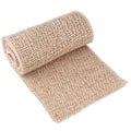 Miniatyrbild 5 av 8: Jute Hessian tyg för att göra julfestprydnader (bredd: 15 cm)